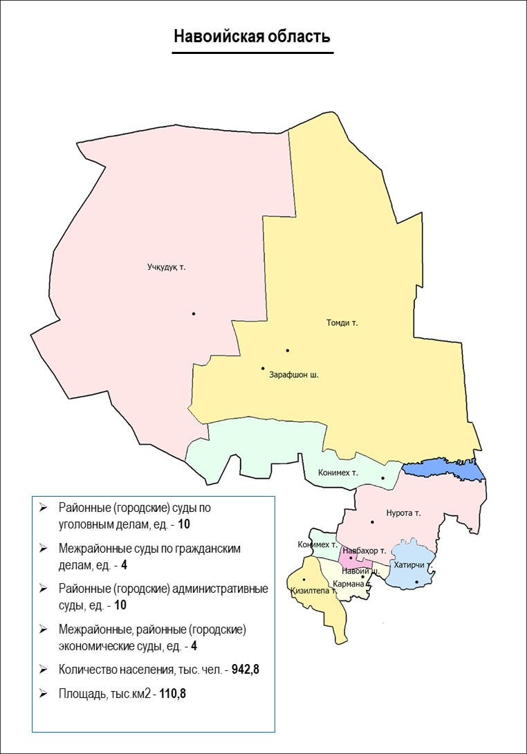 ВЕРХОВНЫЙ СУД РЕСПУБЛИКИ УЗБЕКИСТАНИнтерактивная карта Навоийской области  from